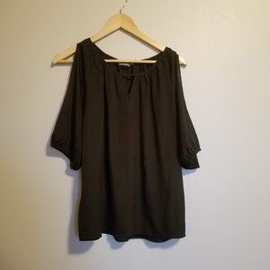 Express Cold Shoulder Blouse
